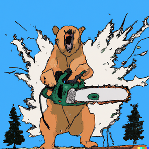 Chainsaw Bear